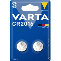 Varta Cr2016 Lithium Coin   Pack     Batteri