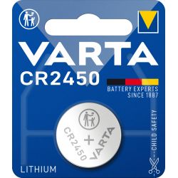 Varta Cr2450 Lithium Coin   Pack     Batteri