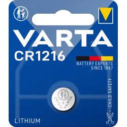 Varta Cr1216 Lithium Coin   Pack Batteri