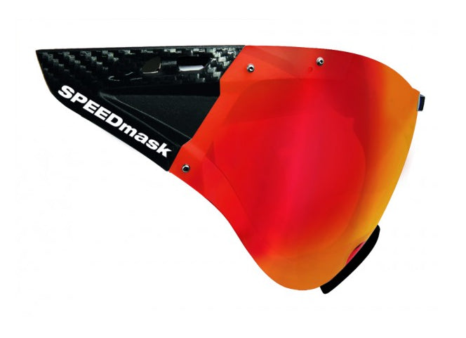 Visier Speedmask Carbonic Red Multilayer Hjelm Briller Fra Casco Passer Til Speedairo  Speedster  Roadster
