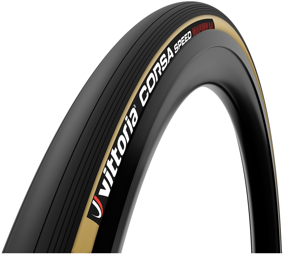 Vittoria Road Corsa Speed Tubular 700x23 25 Brun