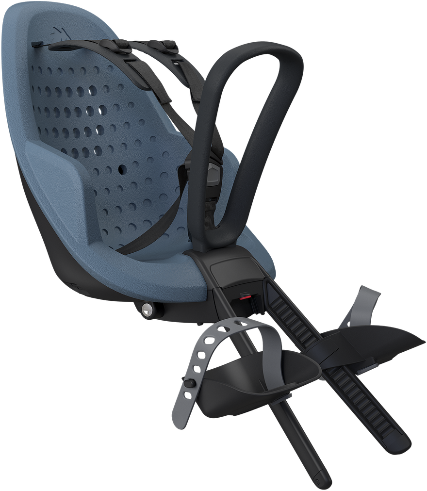 Yepp   Mini Ahead Barnestol Til Front Montering   Mdr Til   år  Op Til 15 Kg  Aegean Blue