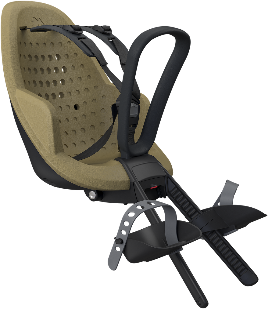 Yepp   Mini Ahead Barnestol Til Front Montering   Mdr Til   år  Op Til 15 Kg  Fennel Tan