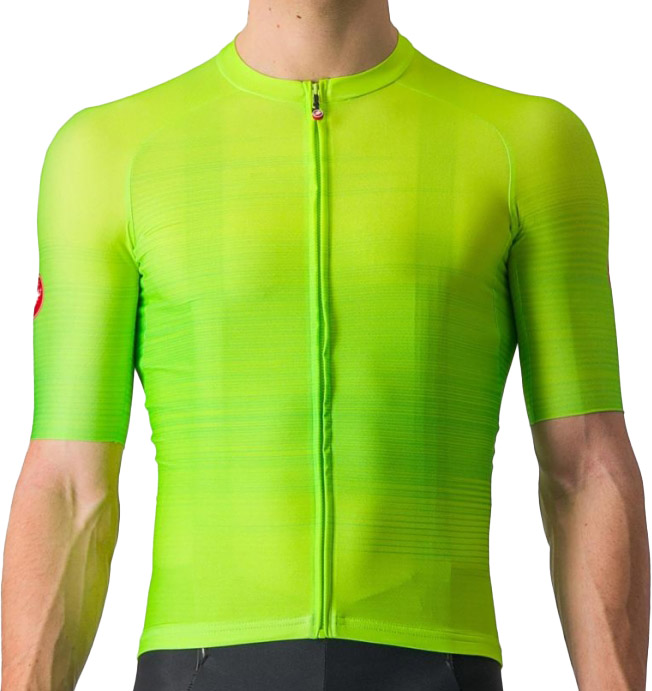 Castelli Aero Race     Jersey Grøn Gul